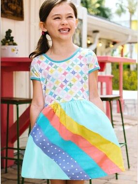 Matilda Jane Let’s Go Together ROY G BIV Dress